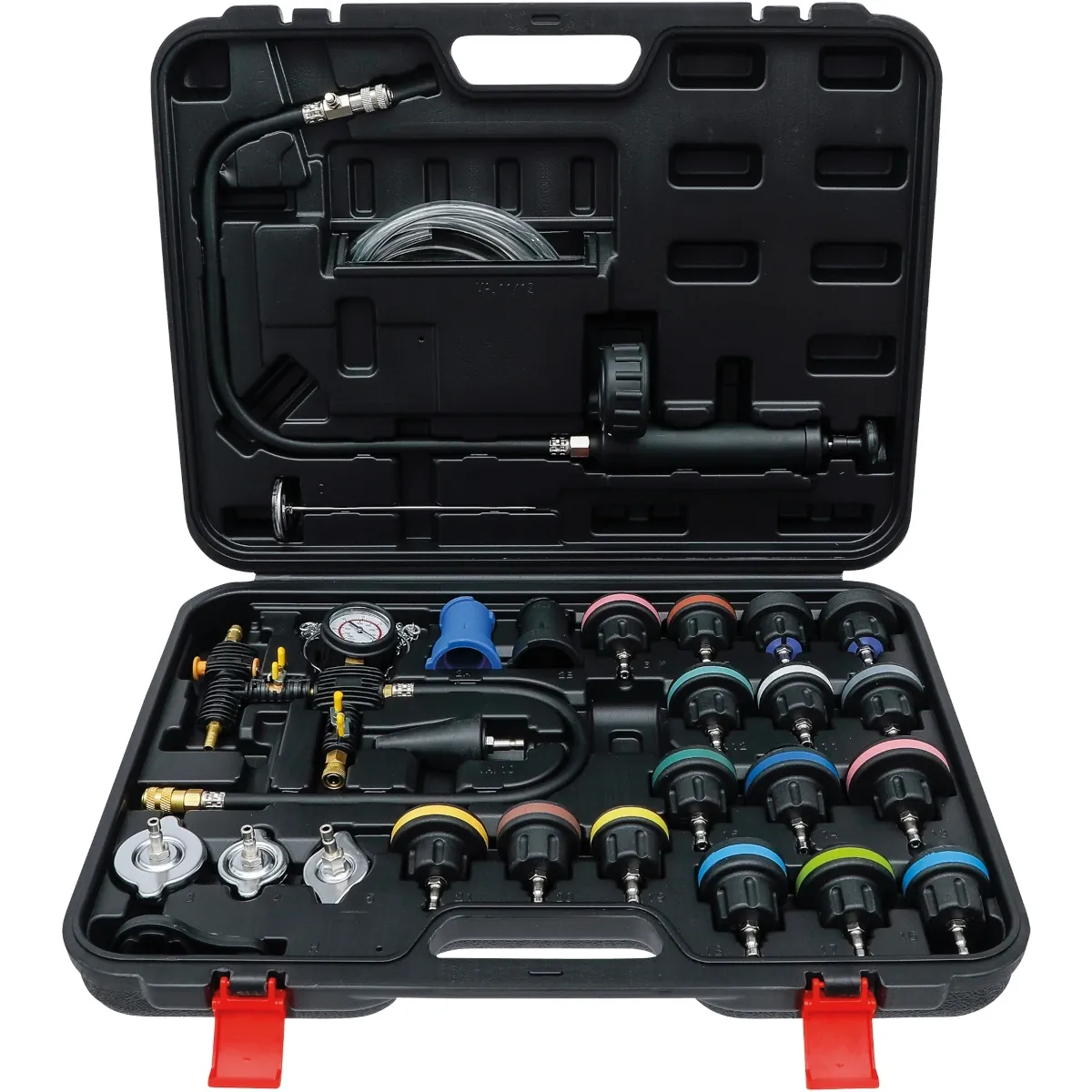 JUEGO 24 PIEZAS PROBADOR DE PRESIÓN DEL RADIADOR